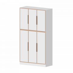 Product image qickly® cabinet, 5 file heights, 6 doors SLS35-2