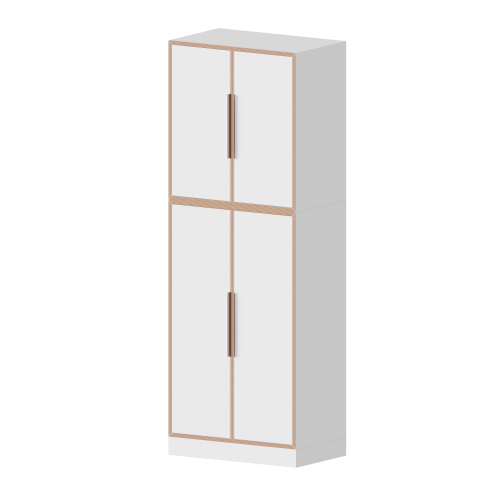 Product image qickly® cabinet, 5 file heights, 4 doors SLS25-2