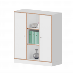 Product image qickly® cabinet, 3 file heights, 2 doors with lock SLS33ELL