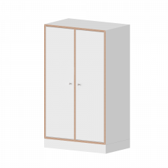 Product image qickly® cabinet, 3 file heights, 2 doors with lock SLS23LL