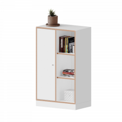 Product image qickly® cabinet, 3 file heights, 1 door with lock SLS23EL